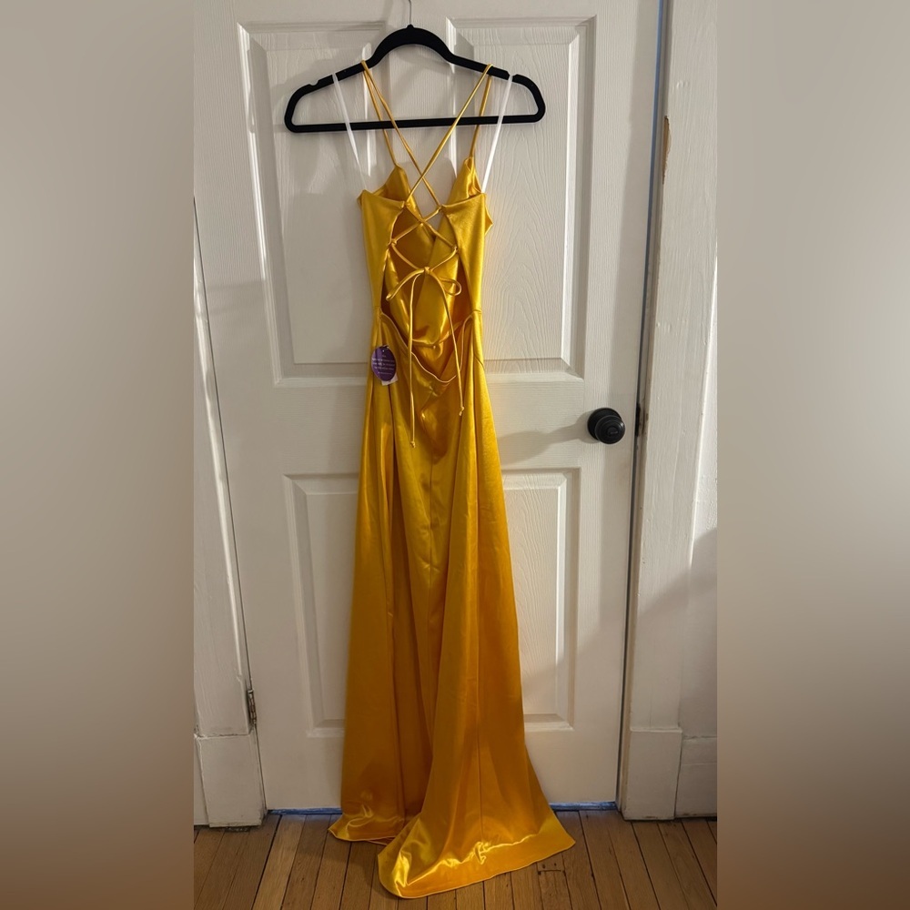 Gold Formal Dress - Picture 3 of 3